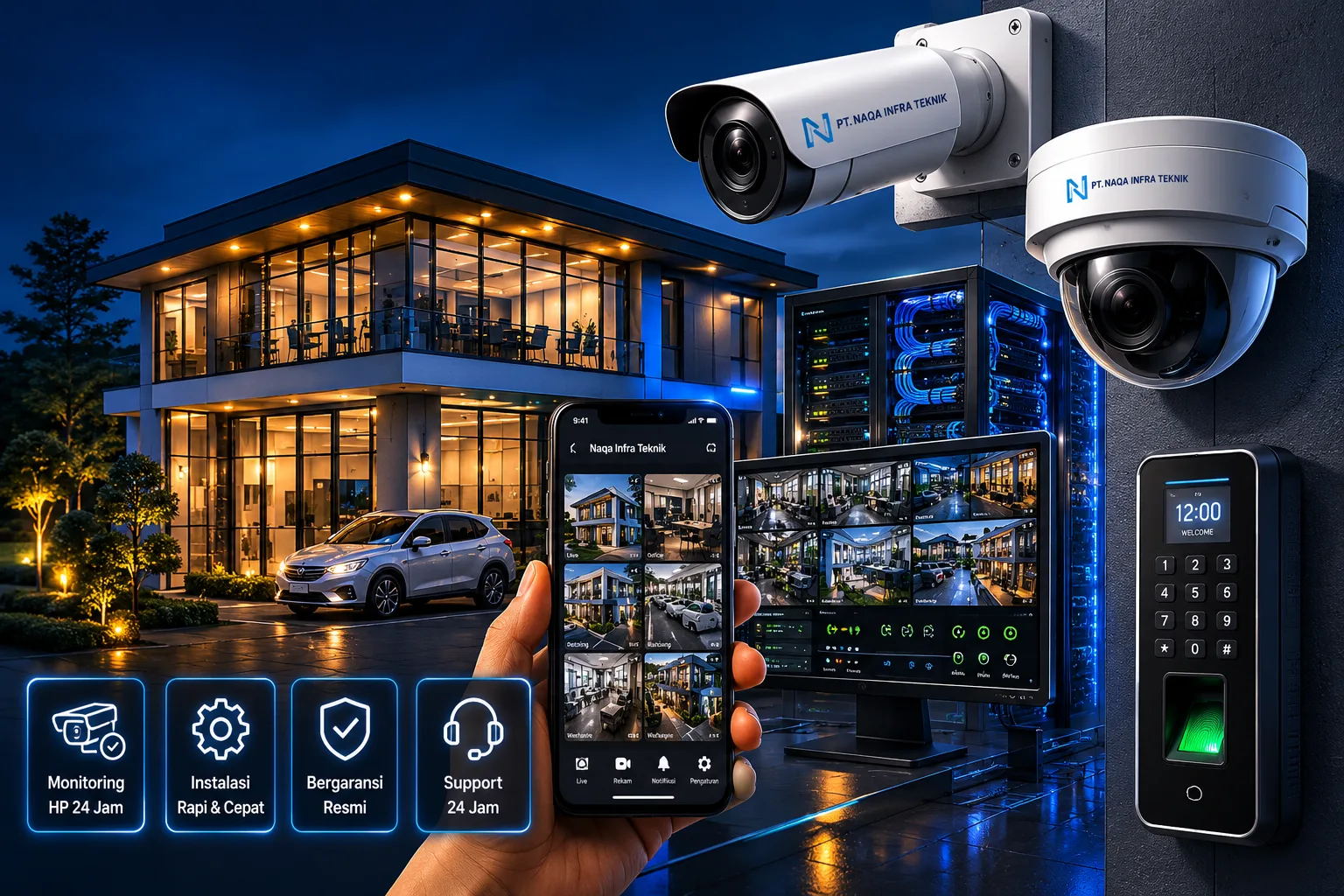 Instalasi CCTV Profesional Bogor